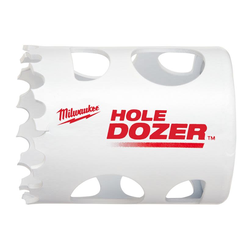 Milwaukee HOLE DOZER Ice Hardened 49-56-0092 Hole Saw, 1-5/8 in Dia, 1-5/8 in D Cutting, Bi-Metal/8% Cobalt Cutting Edge